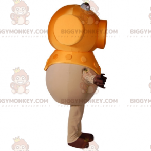 Scuba Diver BIGGYMONKEY™ Mascot Costume. Scuba Diver