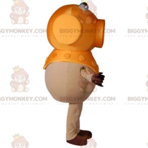 Traje de mascote de mergulhador BIGGYMONKEY™. Traje de mascote