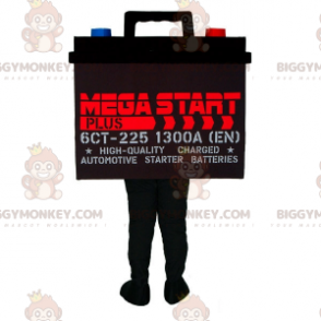 Černomodrý a červený obří kostým na autobaterii BIGGYMONKEY™ –