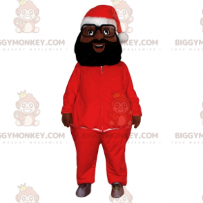 BIGGYMONKEY™ Mascot Costume Solbränna Man Klänning Som