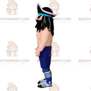 Costume de mascotte BIGGYMONKEY™ de pirate avec un grand