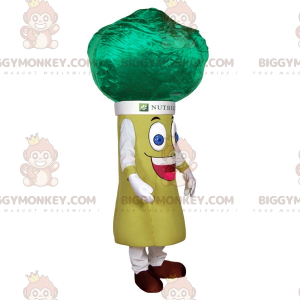 Costume da mascotte BIGGYMONKEY™ verdura verde porro broccoli -