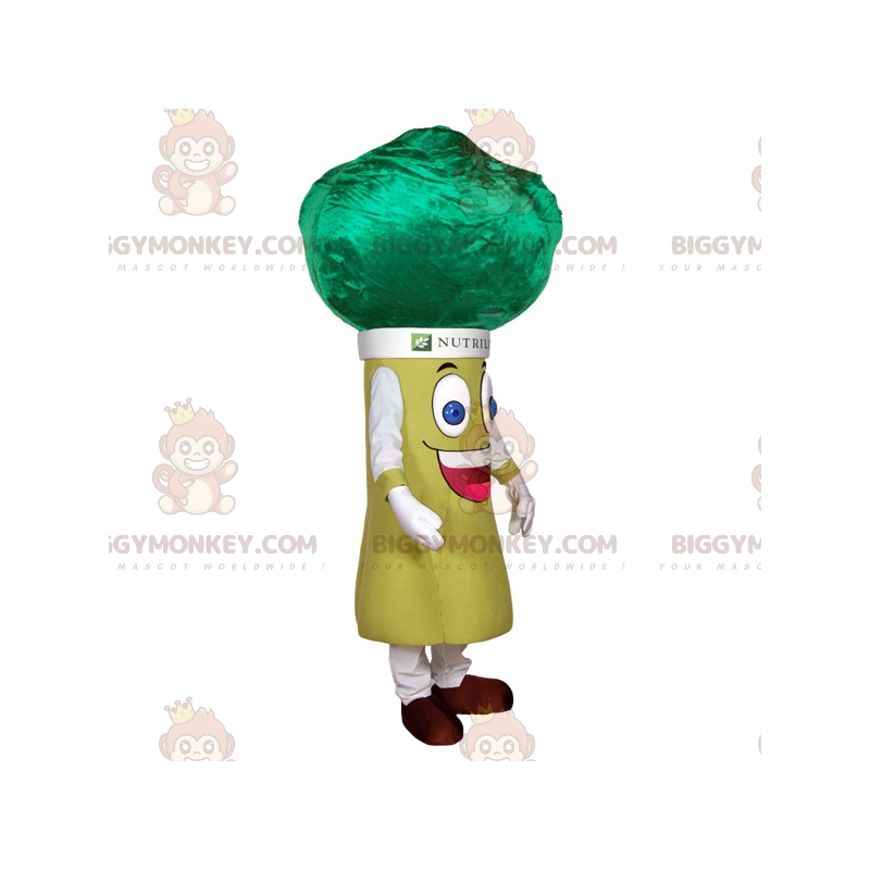 Broccoli Purjolök Grön grönsak BIGGYMONKEY™ Maskotdräkt -