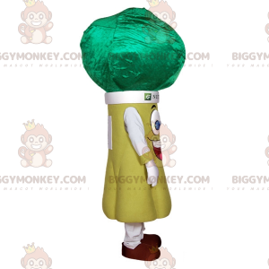 Costume de mascotte BIGGYMONKEY™ de légume vert de poireau de