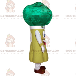 Kostium maskotki BIGGYMONKEY™ z zielonym warzywem z brokułami -