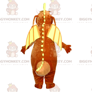 Jättiläinen ruskea beige ja keltainen lohikäärme BIGGYMONKEY™