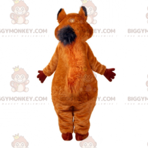 Costume de mascotte BIGGYMONKEY™ d'écureuil marron et blanc