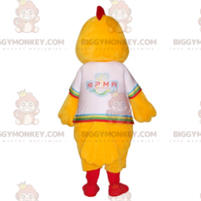 Giant Hen BIGGYMONKEY™ Mascot Costume. Rooster BIGGYMONKEY™
