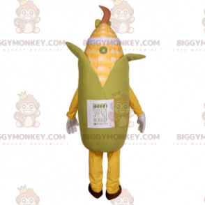 Fantasia de mascote BIGGYMONKEY™ Espiga de milho gigante com