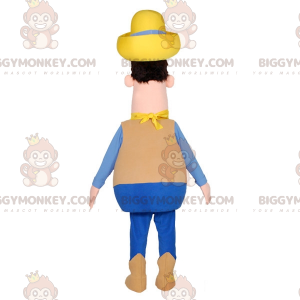 Costume da cowboy contadino BIGGYMONKEY™ con cappello e bandana
