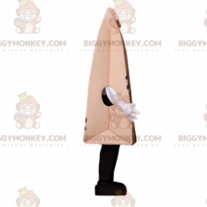 Costume de mascotte BIGGYMONKEY™ de sac en papier. Costume de