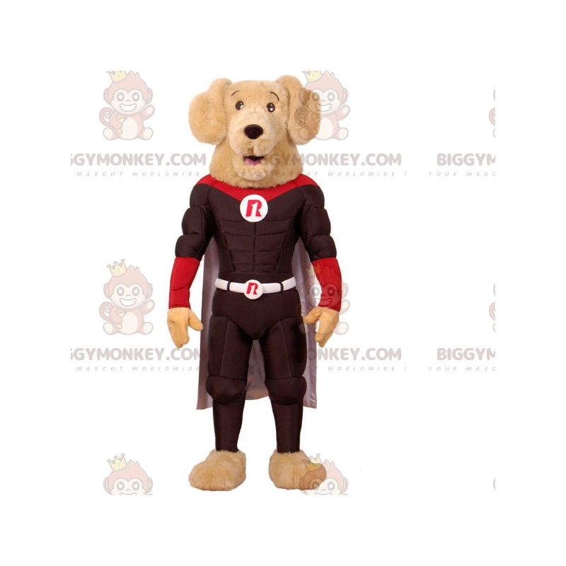 BIGGYMONKEY™ Super muskuløst hundemaskotkostume i