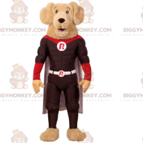 BIGGYMONKEY™ Supermuskulöses Hundemaskottchen-Kostüm im