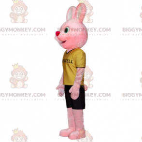 Duracell Pink Bunny BIGGYMONKEY™ maskottiasu - Biggymonkey.com