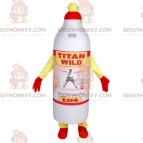 Titan Brand Glue Bottle BIGGYMONKEY™ Mascot Costume –