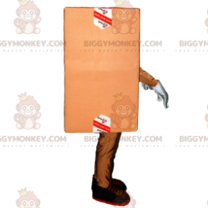 Costume de mascotte BIGGYMONKEY™ de carton de colis de