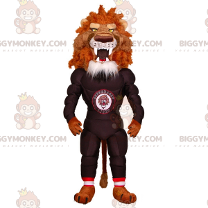 BIGGYMONKEY™ Mascottekostuum Zeer gespierde intimiderende leeuw