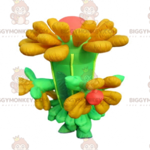 Giant Inflatable Flower BIGGYMONKEY™ Mascot Costume. flower