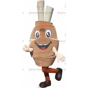 Meat Piece Pork Ribs BIGGYMONKEY™ Mascot Costume –