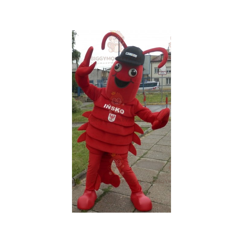 Costume de mascotte BIGGYMONKEY™ de homard. Costume de mascotte