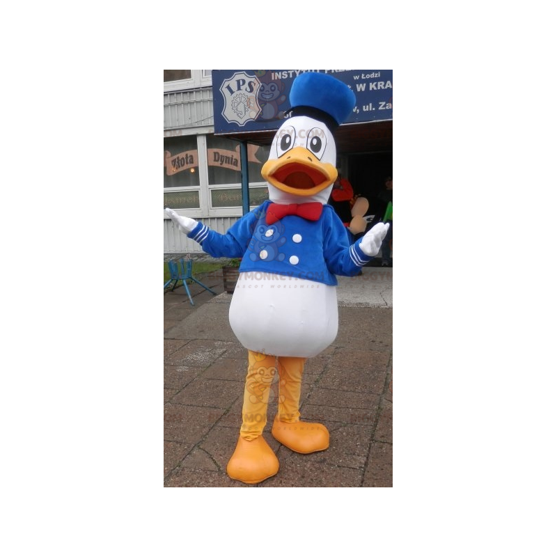 Fato de mascote do pato Donald BIGGYMONKEY™ da Disney's Famous