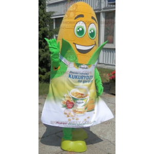 Gigantische maïskolf BIGGYMONKEY™ mascottekostuum met groene
