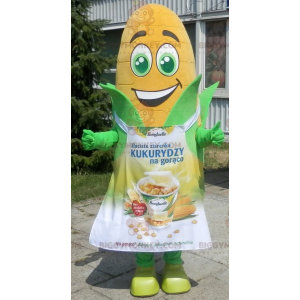 Giant Corn Cob BIGGYMONKEY™ Mascot Costume with Apron –