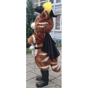 Puss in Boots BIGGYMONKEY™ Mascot Costume with Hat and Boots -