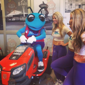 Giant Blue Insect Ant BIGGYMONKEY™ Mascot Costume –