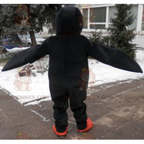 Costume de mascotte BIGGYMONKEY™ de pingouin noir blanc et