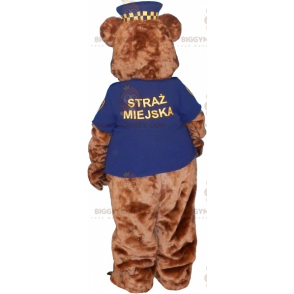 BIGGYMONKEY™ mascottekostuum bruine teddybeer in