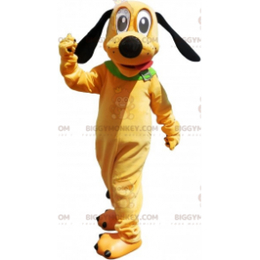 Costume de mascotte BIGGYMONKEY™ de Pluto chien jaune de Disney