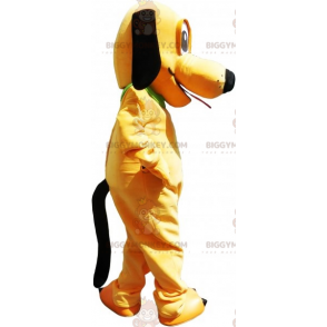 Costume de mascotte BIGGYMONKEY™ de Pluto chien jaune de Disney