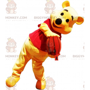 Costume de mascotte BIGGYMONKEY™ de Winnie l'Ourson ours jaune