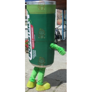 Giant Electric Battery BIGGYMONKEY™ Mascot Costume. Green Stack