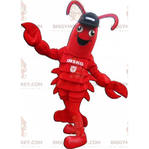 Costume de mascotte BIGGYMONKEY™ de homard. Costume de mascotte