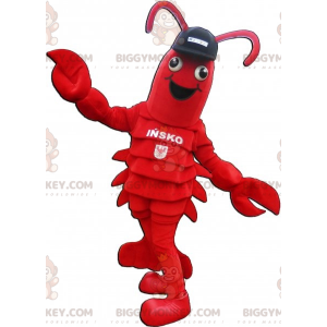 Lobster BIGGYMONKEY™ mascottekostuum. Gigantische langoesten