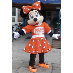Famoso disfraz de mascota Minnie Mouse BIGGYMONKEY™ de Disney.