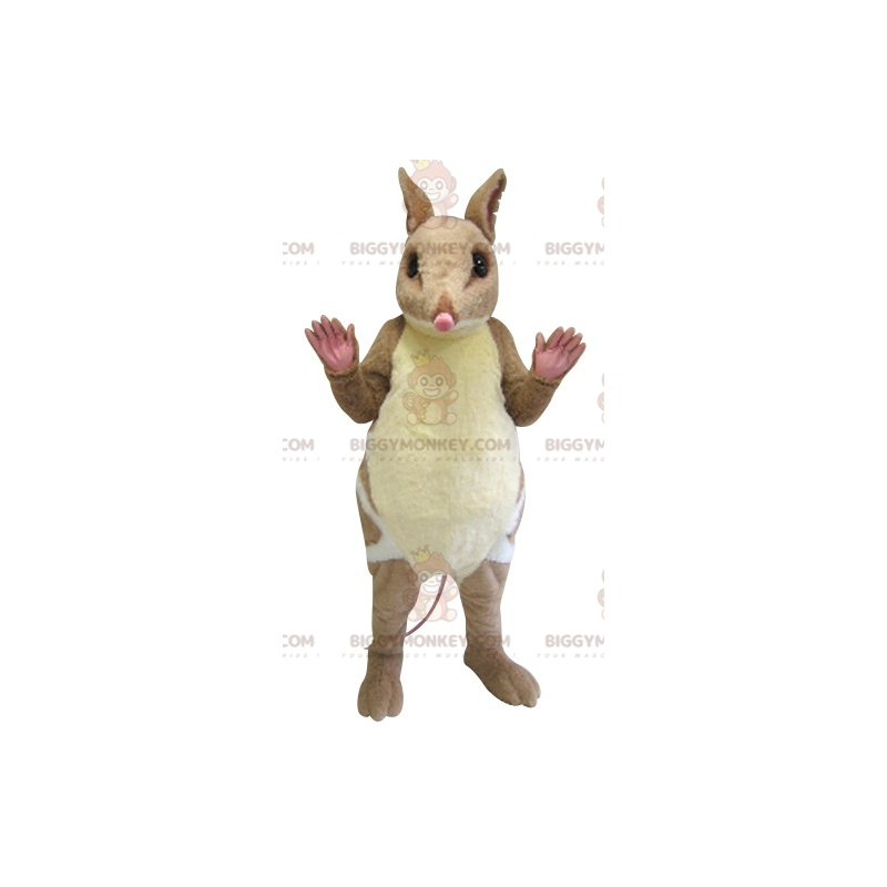 Fato de mascote de rato roedor BIGGYMONKEY™ muito realista