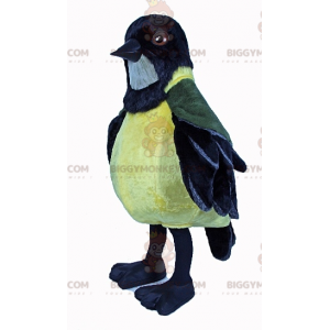 Giant Bird BIGGYMONKEY™ Mascot Costume. Golden Whistler