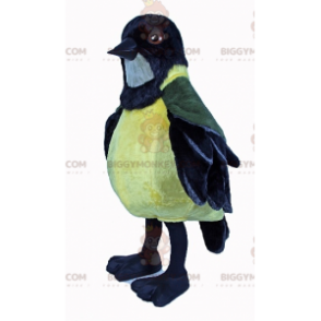 Giant Bird BIGGYMONKEY™ Mascot Costume. Golden Whistler