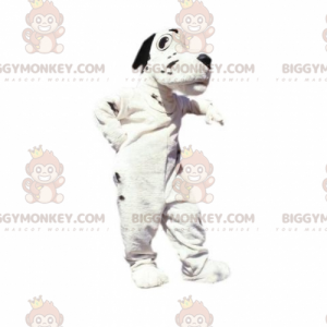 Hvid og sort hund BIGGYMONKEY™ maskotkostume. Dalmatisk