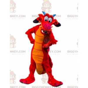 Traje de mascote de dragão famoso BIGGYMONKEY™ Mushu from