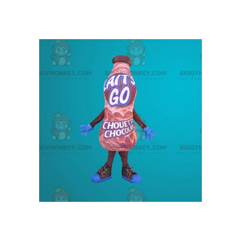 Giant Chocolate Drink Bottle BIGGYMONKEY™ Mascot Costume -