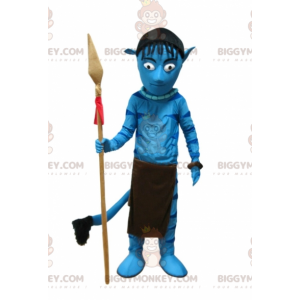 Blue Creature BIGGYMONKEY™ maskotkostume. BIGGYMONKEY™ Avatar