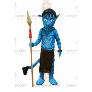 Στολή μασκότ Blue Creature BIGGYMONKEY™. Στολή μασκότ Avatar