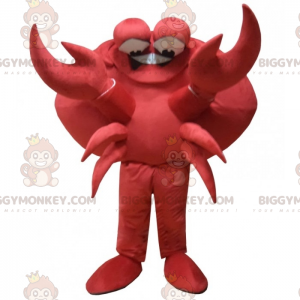 Traje da mascote do Caranguejo Vermelho Gigante BIGGYMONKEY™.