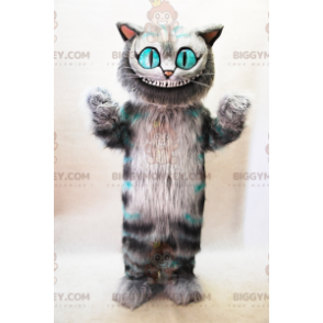 Alice i Underlandet Cheshire Cat BIGGYMONKEY™ maskotdräkt -