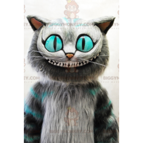 Alice in Wonderland Cheshire Cat BIGGYMONKEY™ mascottekostuum -