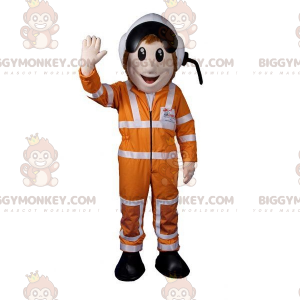 Costume da pilota di aeroplano BIGGYMONKEY™ con elmetto e tuta